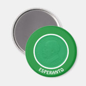 Esperanto / Zamenhof Magneet (Voorkant / Achterkant)