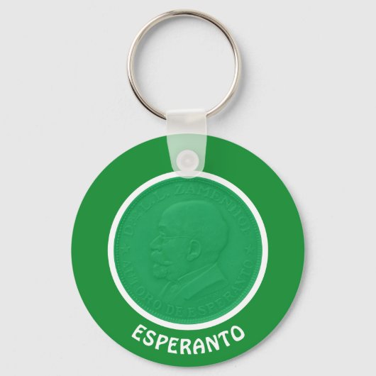 Esperanto / Zamenhof Sleutelhanger (Voorkant)