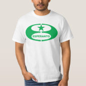 Esperantosymbool, T-shirt (Voorkant)