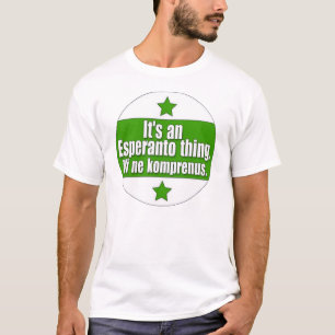 EsperantoThing T-shirt