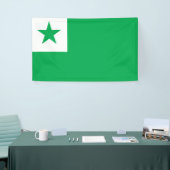 Esperantovlag, Spandoek (Beurs)