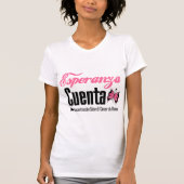 Esperanza Cueta - Cancer De Mama T-shirt (Voorkant)