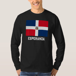 Esperanza Dominicaanse Republiek Vlag Emblem Escud T-shirt