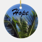 Esperanza - Hoop Keramisch Ornament (Achterkant)