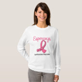 Esperanza Liston Rosa - Cancer de Mama T-shirt (Voorkant volledig)