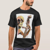 Esperanza Spalding singing and playing cells Class T-shirt (Voorkant)