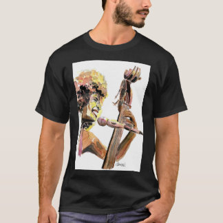 Esperanza Spalding singing and playing cells Class T-shirt