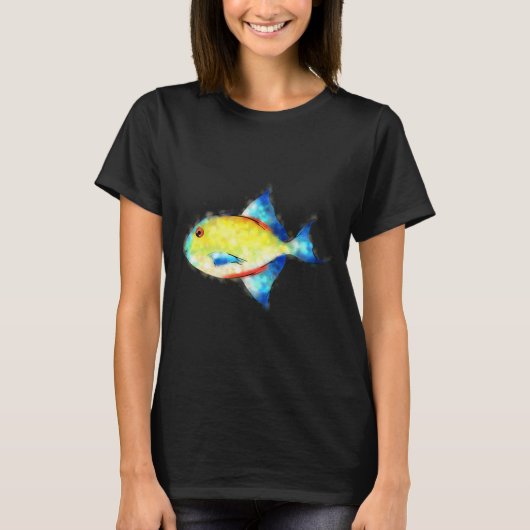 Esperimentoza - prachtige vis t-shirt (Voorkant)