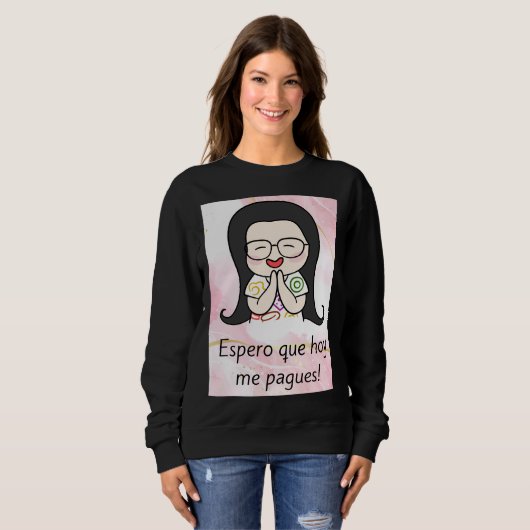 espero que hoy me pagues trui (Voorkant volledig)