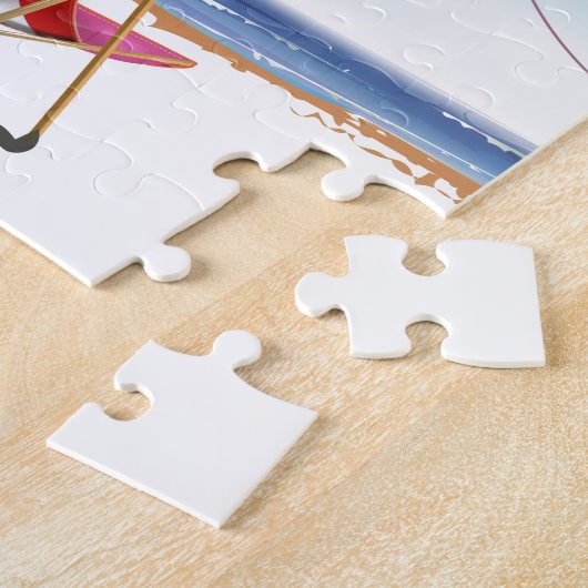 Espiguette Beach France reisposter Legpuzzel (Zijkant)