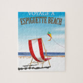 Espiguette Beach France reisposter Legpuzzel (Verticaal)