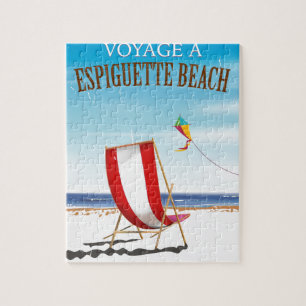 Espiguette Beach France reisposter Legpuzzel