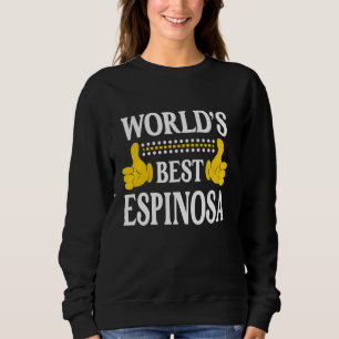 Espinosa Achternaam Team Familie Achternaam World' Trui