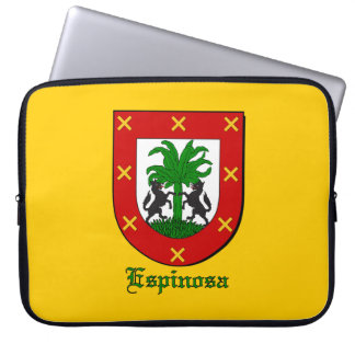 Espinosa Family Shield Electronics Bag Laptop Sleeve