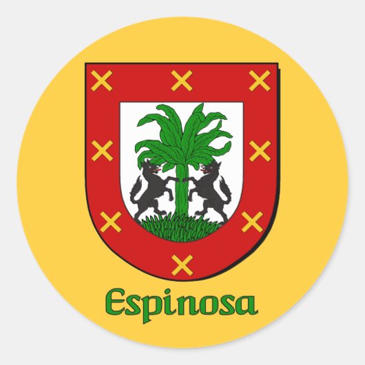 Espinosa Family Shield Stickers (Voorkant)