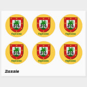 Espinosa Family Shield Stickers (Vel)