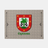Espinosa Historisch Schild op Cobblestone Deurmat (Voorkant)