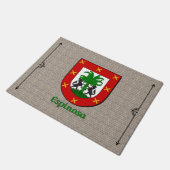 Espinosa Historisch Schild op Cobblestone Deurmat (Schuin)