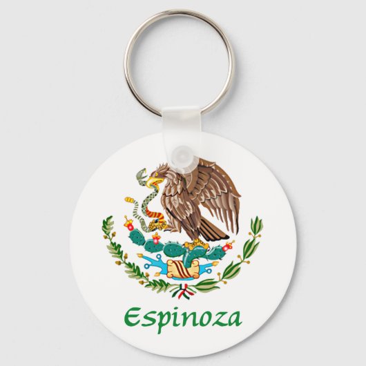 Espinoza Mexican National Seal Sleutelhanger (Voorkant)