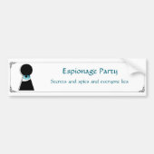 Espionage Party Sticker (Voorkant)