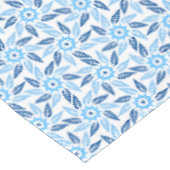 Espiral Floral Azul Tafelkleed (Gekanteld)