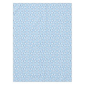 Espiral Floral Azul Tafelkleed (Voorkant)