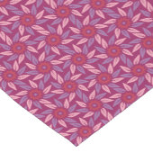 Espiral Floral Magenta Korte Tafelloper (Hoek)