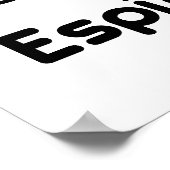 Espiritu Deportivo Poster (Hoek)