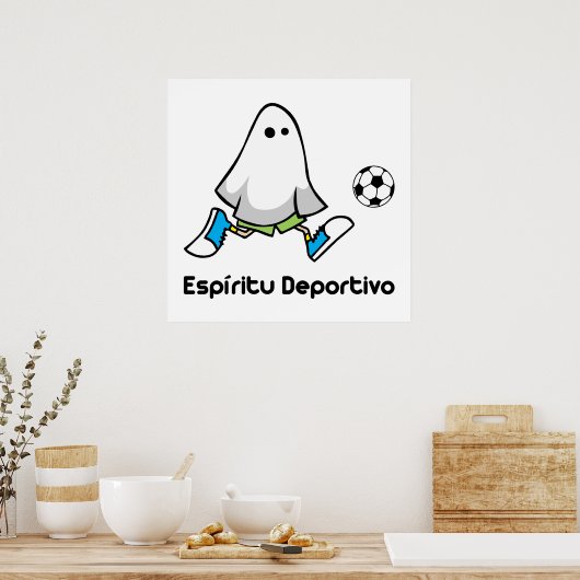 Espiritu Deportivo Poster (Keuken)