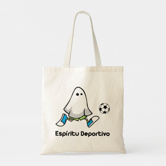 Espiritu Deportivo Tote Bag (Achterkant)