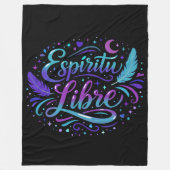 Espíritu Libre Fleece Deken (Voorkant)