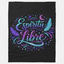 Espíritu Libre Fleece Deken