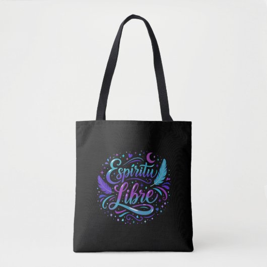 Espíritu libre tote bag (Voorkant)