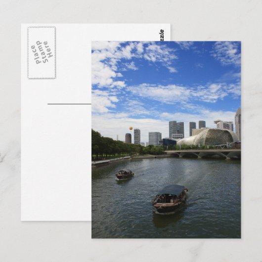 Esplanade Singapore Briefkaart (Voorkant / Achterkant)
