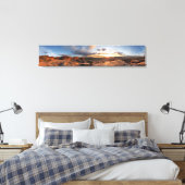 Esplanade Sunset - Grand Canyon - Thunder River Canvas Afdruk (Insitu (Slaapkamer))