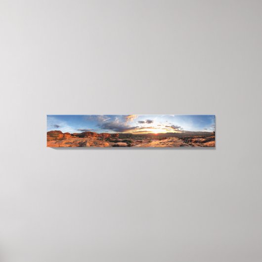 Esplanade Sunset - Grand Canyon - Thunder River Canvas Afdruk (Voorkant)