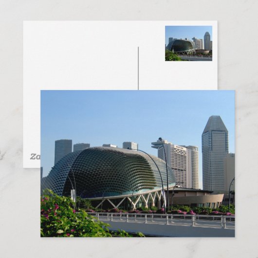 Esplanade Theater Singapore Briefkaart (Voorkant / Achterkant)