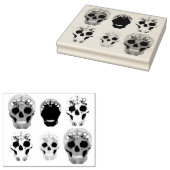 Esplosione di Teschi Rubberstempel (Gestempeld)