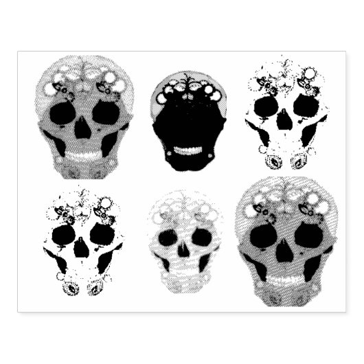 Esplosione di Teschi Rubberstempel (Afrduk)