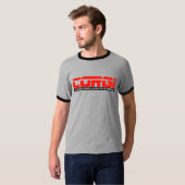 ESPN Corgi Mannen Ringer T-shirt (Voorkant volledig)