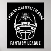 ESPN Fantasy Football dat ik geen idee heb wat ik  Poster (Voorkant)