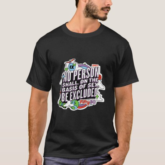 ESPN Fifty50 Niemand mag T-shirt (Voorkant)