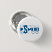 Espoo Finland Ronde Button 3,2 Cm (Voorkant /achterkant)