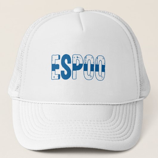 Espoo Finland Trucker Pet (Voorkant)