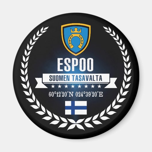 Espoo Magneet (Voorkant)