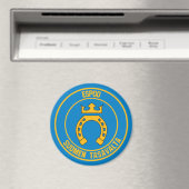 Espoo Round Emblem Magneet (Insitu (Vaatwasser))