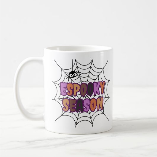 Espooky Seizoen Leuk Halloween Koffiemok (Links)