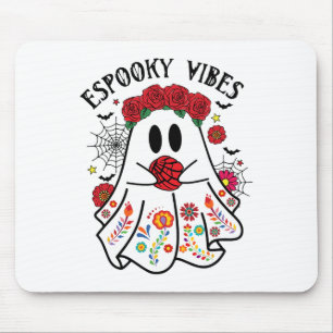 Espooky Vibes Halloween Ghost Mexicaanse Concha Sp Muismat