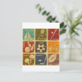 Esportes Briefkaart (Staand voorkant)