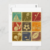 Esportes Briefkaart (Voorkant / Achterkant)